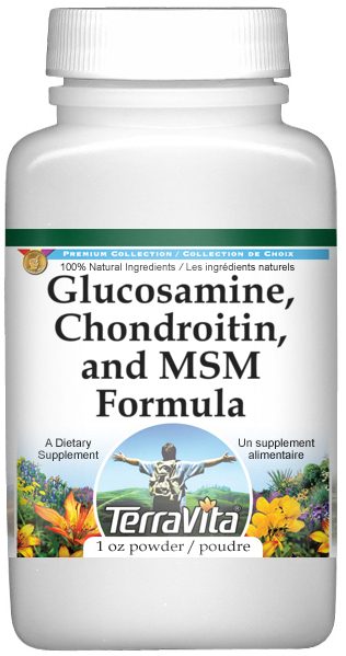 Glucosamine, Chondroitin, and MSM Formula Powder