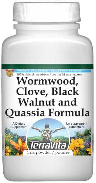 Wormwood, Clove, Black Walnut and Quassia Formula Powder