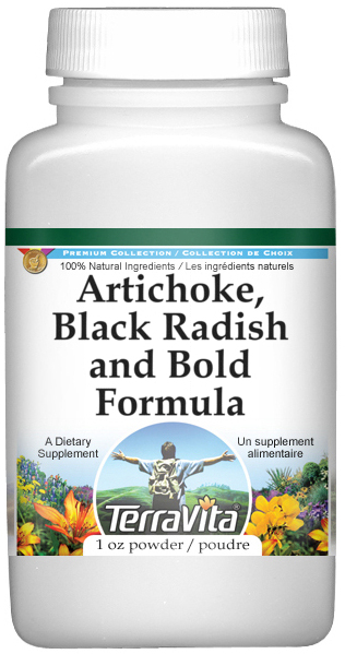 Artichoke, Black Radish and Bold Formula Powder