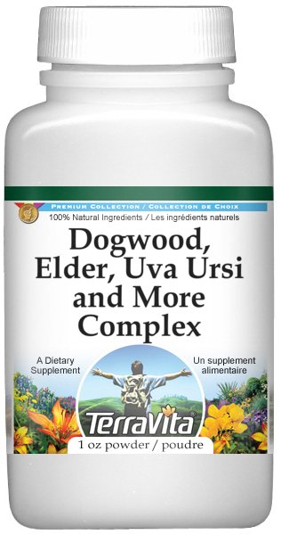 Dogwood, Elder, Uva Ursi and More Complex Powder