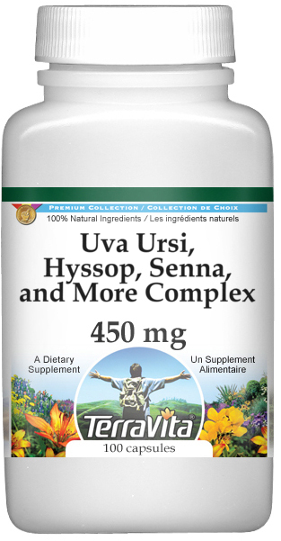 Uva Ursi, Hyssop, Senna, and More Complex - 450 mg