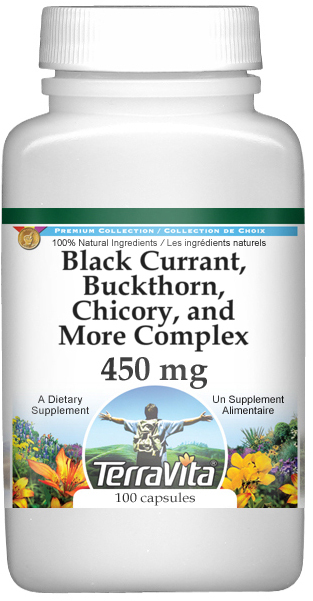 Black Currant, Buckthorn, Chicory, and More Complex - 450 mg