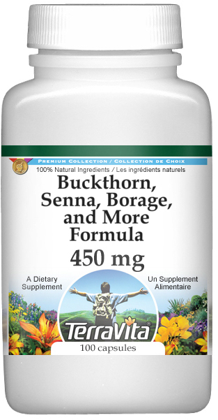 Buckthorn, Senna, Borage, and More Formula - 450 mg