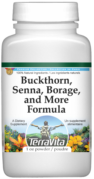 Buckthorn, Senna, Borage, and More Formula Powder