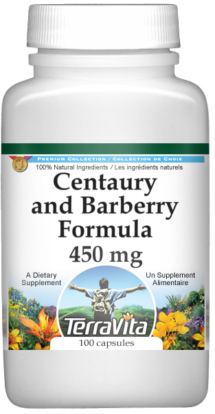 Centaury and Barberry Formula - 450 mg