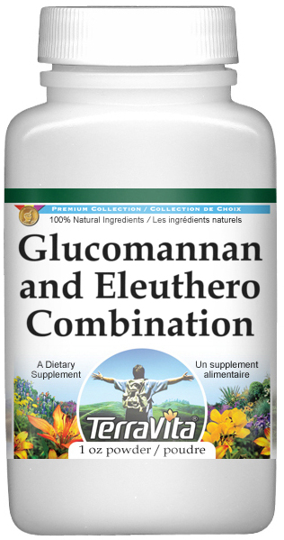 Glucomannan and Eleuthero Combination Powder