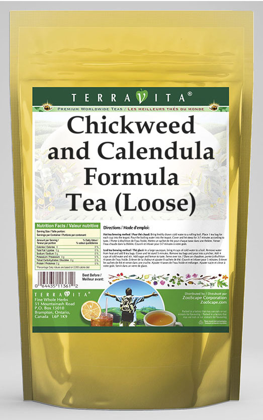 Chickweed and Calendula Formula Tea (Loose)