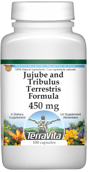 Jujube and Tribulus Terrestris Formula - 450 mg