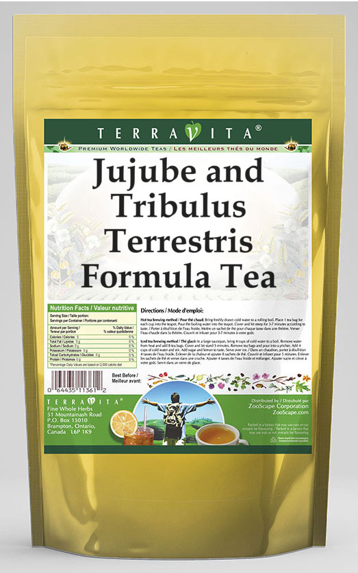 Jujube and Tribulus Terrestris Formula Tea