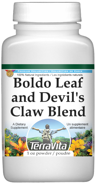 Boldo Leaf and Devil's Claw Blend Powder