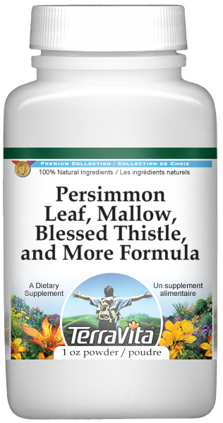 Persimmon Leaf, Mallow, Blessed Thistle, and More Formula Powder