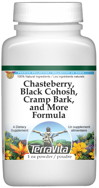 Chasteberry, Black Cohosh, Cramp Bark, and More Formula Powder