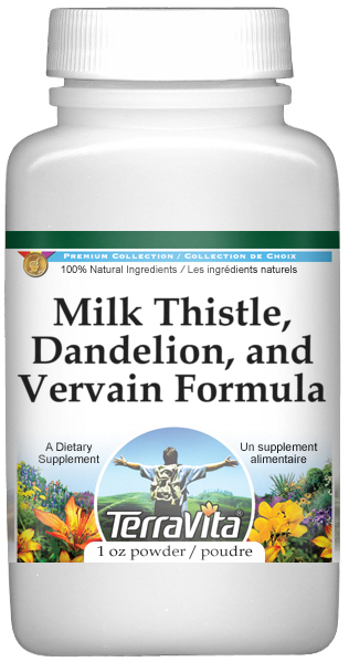 Milk Thistle, Dandelion, and Vervain Formula Powder