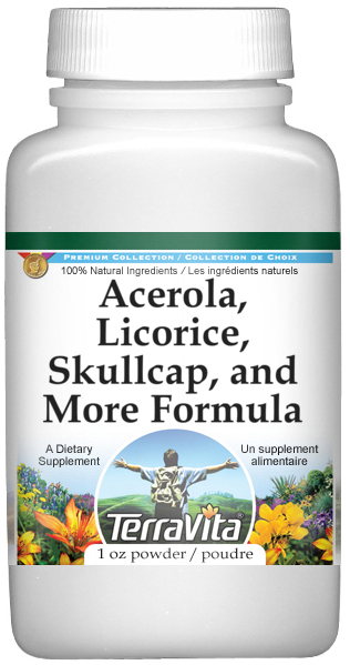 Acerola, Licorice, Skullcap, and More Formula Powder