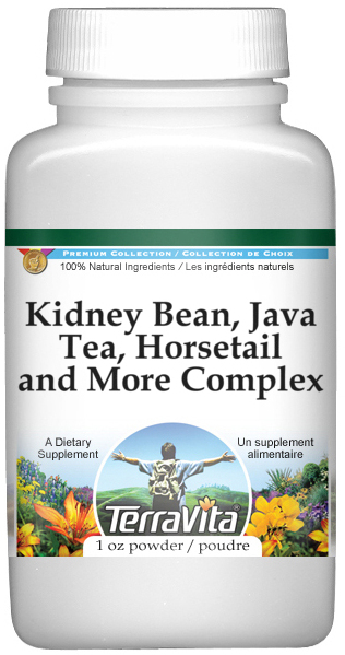 Kidney Bean, Java Tea, Horsetail and More Complex Powder