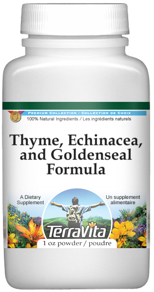 Thyme, Echinacea, and Goldenseal Formula Powder