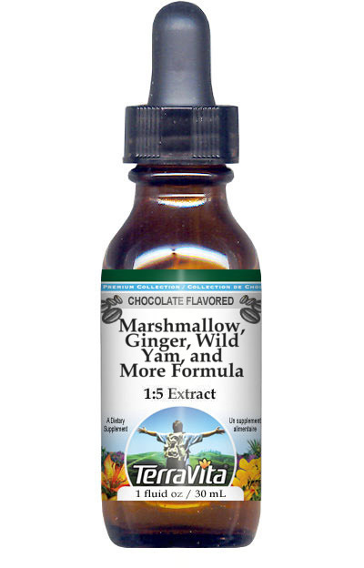 Marshmallow, Ginger, Wild Yam, and More Formula Glycerite Liquid Extract (1:5)