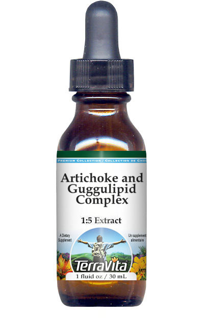 Artichoke and Guggulipid Complex Glycerite Liquid Extract (1:5)