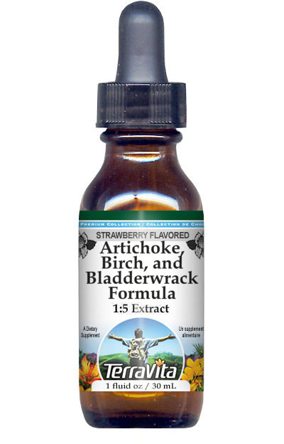 Artichoke, Birch, and Bladderwrack Formula Glycerite Liquid Extract (1:5)