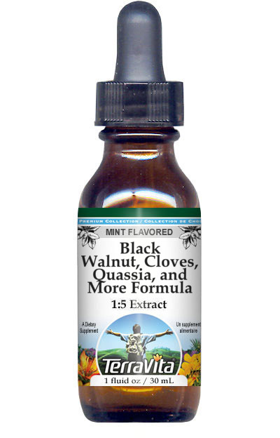 Black Walnut, Cloves, Quassia, and More Formula Glycerite Liquid Extract (1:5)