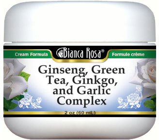 Ginseng, Green Tea, Ginkgo, and Garlic Complex Cream