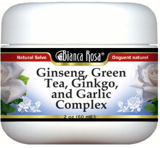 Ginseng, Green Tea, Ginkgo, and Garlic Complex Salve