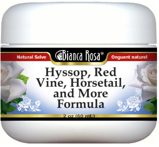Hyssop, Red Vine, Horsetail, and More Formula Salve